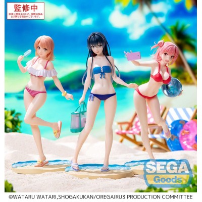 MY TEEN ROMANTIC COMEDY SNAFU Climax - Iroha Isshiki Midsummer Tokyo Bay Luminasta Sega PVC Figure 20 cm