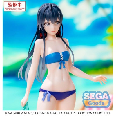 MY TEEN ROMANTIC COMEDY SNAFU Climax - Yukino Yukinoshita Midsummer Tokyo Bay Luminasta Sega PVC Figure 20 cm