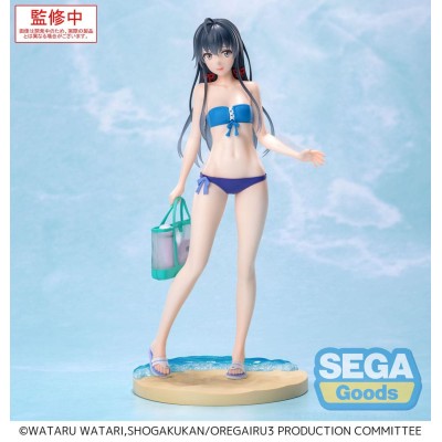 MY TEEN ROMANTIC COMEDY SNAFU Climax - Yukino Yukinoshita Midsummer Tokyo Bay Luminasta Sega PVC Figure 20 cm