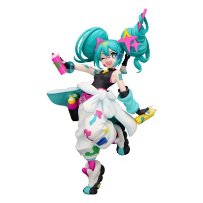 HATSUNE MIKU - Miku Paint Girl Trio-Try-iT Furyu PVC Figure 19 cm