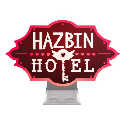 HAZBIN HOTEL - Nightlight Logo Stand 13 cm