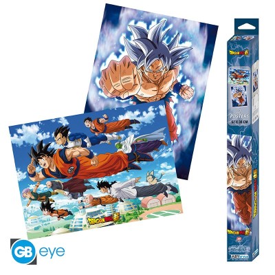 DRAGON BALL SUPER Set 2 Chibi Posters Goku & friends (52x38cm)