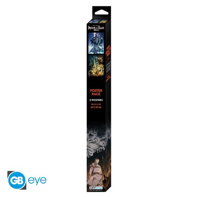 ATTACK ON TITAN Set 2 Chibi Posters (52x38cm)