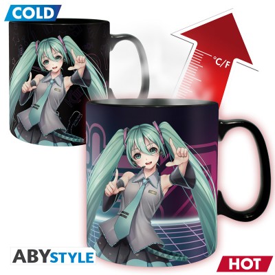 HATSUNE MIKU - Mug Heat Change 460 ml (Tazza cambia colore con il calore)