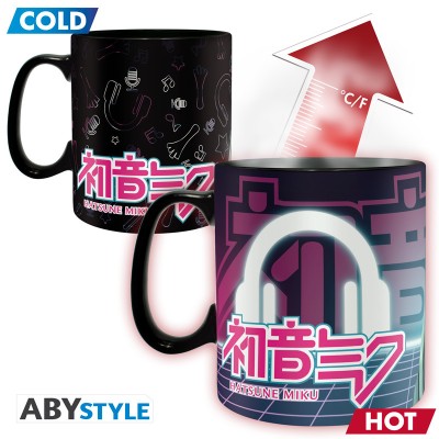 HATSUNE MIKU - Mug Heat Change 460 ml (Tazza cambia colore con il calore)