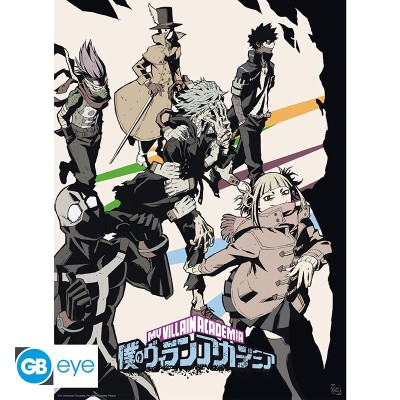 MY HERO ACADEMIA Set 2 Chibi Posters Heroes/Villains (52x38cm)