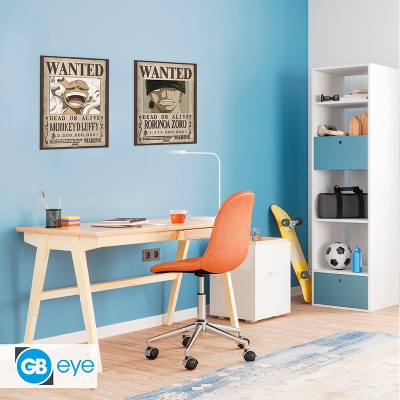 ONE PIECE Set 2 Chibi Posters Wanted Luffy & Zoro (52x38cm)