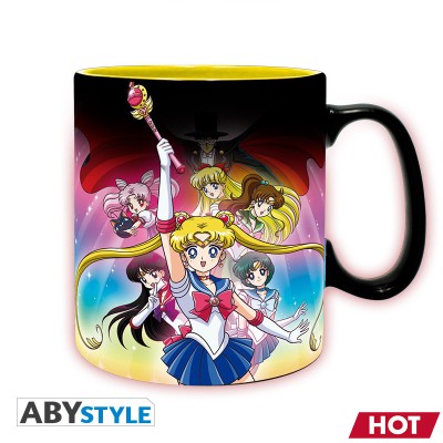 SAILOR MOON - Mug Heat Change 460 ml (Tazza cambia colore con il calore)