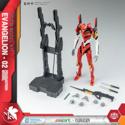 NEON GENESIS EVANGELION - AMK Series Plastic Model Kit Eva-02 20 cm
