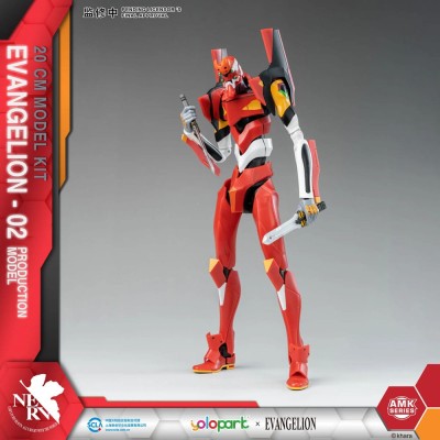 NEON GENESIS EVANGELION - AMK Series Plastic Model Kit Eva-02 20 cm