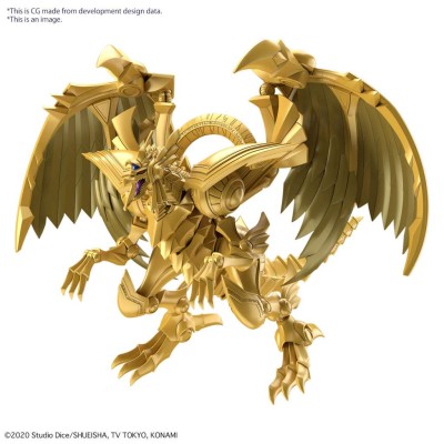 YU-GI-OH! - Egyptian God The Winged Dragon Of Ra Bandai Model Kit Figure Rise 18 cm