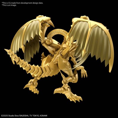 YU-GI-OH! - Egyptian God The Winged Dragon Of Ra Bandai Model Kit Figure Rise 18 cm