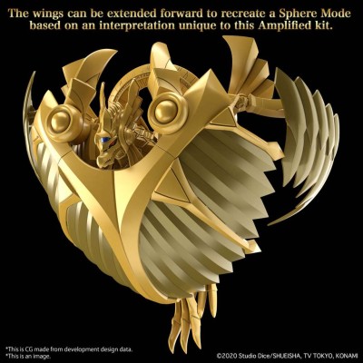 YU-GI-OH! - Egyptian God The Winged Dragon Of Ra Bandai Model Kit Figure Rise 18 cm