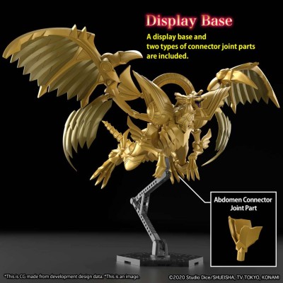 YU-GI-OH! - Egyptian God The Winged Dragon Of Ra Bandai Model Kit Figure Rise 18 cm