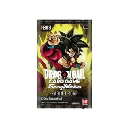 DRAGON BALL SUPER - Fusion World 03 FB-03 Raging Roar - Bustina singola (ENG)