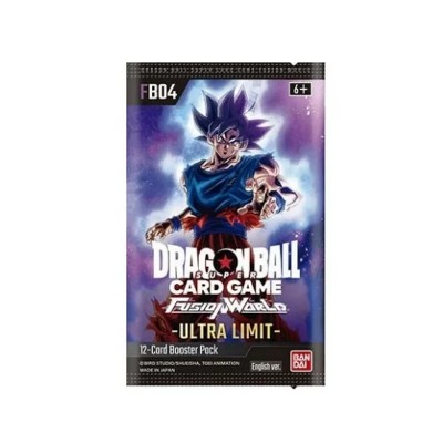 DRAGON BALL SUPER - Fusion World FB-04 Ultra Limit - 1 pacchetto singolo (ENG)