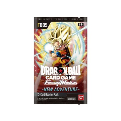 DRAGON BALL SUPER - Fusion World FB-05 New Adventure - 1 bustina (ENG)