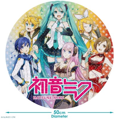 HATSUNE MIKU - Jigsaw Puzzle Round 500 pieces
