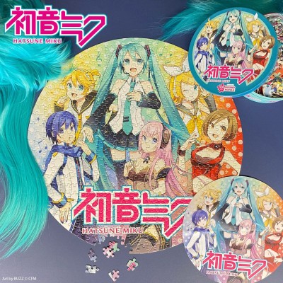 HATSUNE MIKU - Jigsaw Puzzle Rotondo 500 pezzi