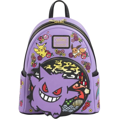 Pokemon by Loungefly Embroider Wagara Mini Gengar - Zaino
