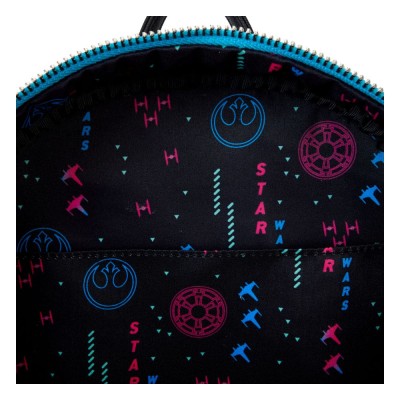 Star Wars by Loungefly Backpack Mini Neon 70s - Zaino