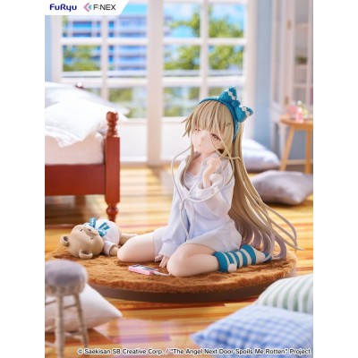 THE ANGEL NEXT DOOR SPOILS ME ROTTEN - Mahiru Shiina Relax Ver. F:Nex Furyu 1/7 PVC Figure 14 cm