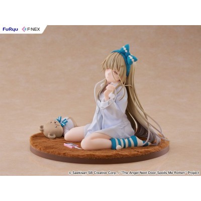 THE ANGEL NEXT DOOR SPOILS ME ROTTEN - Mahiru Shiina Relax Ver. F:Nex Furyu 1/7 PVC Figure 14 cm