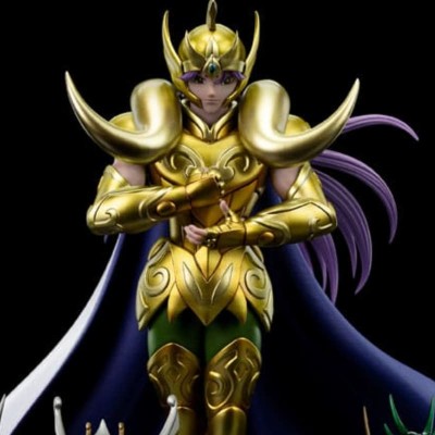 SAINT SEIYA - Aries Mu Deluxe Art 1/10 Iron Studios Scale Figure 27 cm
