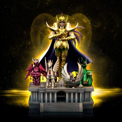 SAINT SEIYA - Aries Mu Deluxe Art 1/10 Iron Studios Scale Figure 27 cm