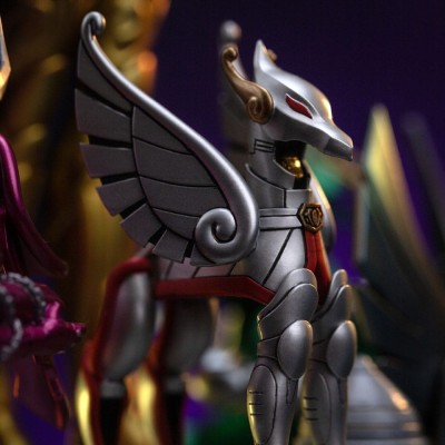 SAINT SEIYA - Aries Mu Deluxe Art 1/10 Iron Studios Scale Figure 27 cm