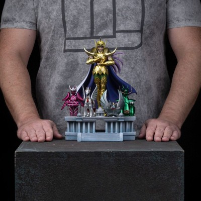 SAINT SEIYA - Aries Mu Deluxe Art 1/10 Iron Studios Scale Figure 27 cm