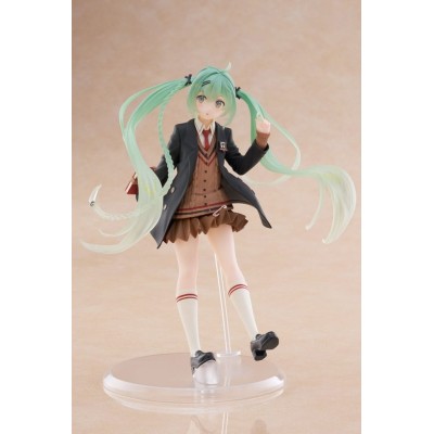 HATSUNE MIKU - Fashion Preppy Ver. Taito PVC Figure 18 cm