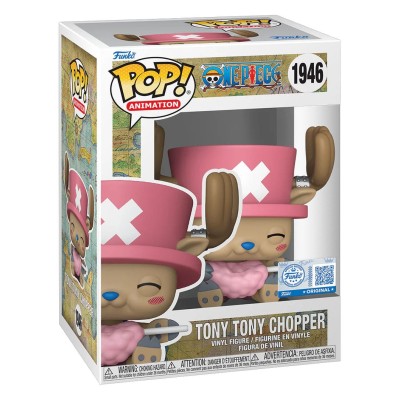 ONE PIECE - Tony Tony Chopper with Cotton Candy heo Exclusive Funko Pop 1946