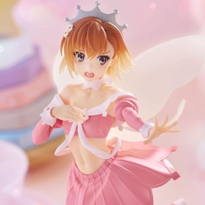 A CERTAIN SCIENTIFIC RAILGUN T - Mikoto Misaka Great Spirit Maid Luminasta Sega PVC Figure 20 cm