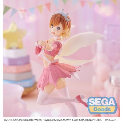 A CERTAIN SCIENTIFIC RAILGUN T - Mikoto Misaka Great Spirit Maid Luminasta Sega PVC Figure 20 cm