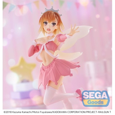 A CERTAIN SCIENTIFIC RAILGUN T - Mikoto Misaka Great Spirit Maid Luminasta Sega PVC Figure 20 cm