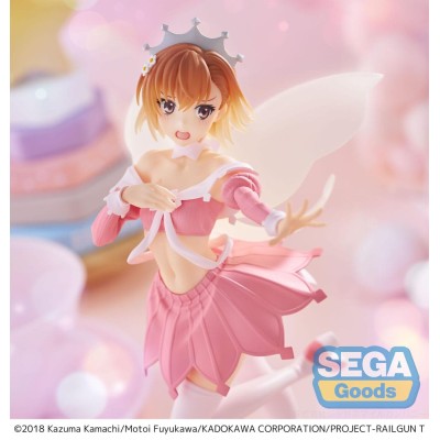 A CERTAIN SCIENTIFIC RAILGUN T - Mikoto Misaka Great Spirit Maid Luminasta Sega PVC Figure 20 cm