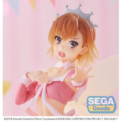 A CERTAIN SCIENTIFIC RAILGUN T - Mikoto Misaka Great Spirit Maid Luminasta Sega PVC Figure 20 cm