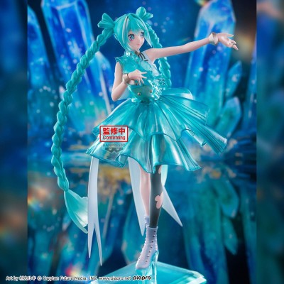 HATSUNE MIKU - Evolve Clearluxe EmeraldGem Banpresto PVC Figure 28 cm