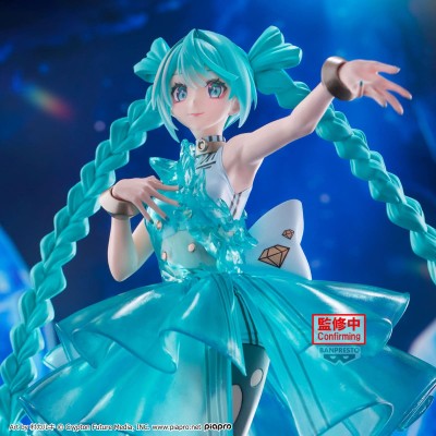 HATSUNE MIKU - Evolve Clearluxe EmeraldGem Banpresto PVC Figure 28 cm