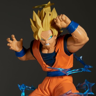 DRAGON BALL Z - Son Goku Super Saiyan 2 (VS Majin Vegeta) Match Makers Banpresto PVC Figure 15 cm