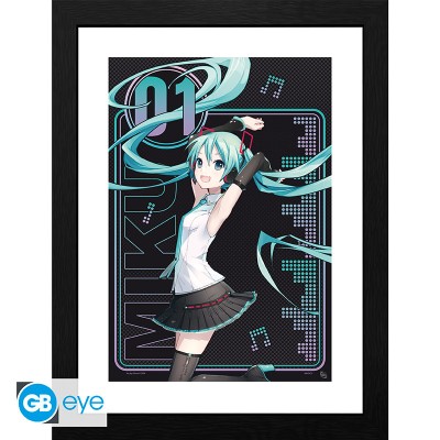 HATSUNE MIKU Framed print 01 Stampa incorniciata