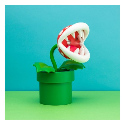 SUPER MARIO - Posable Lamp Mario Mini Piranha Plant 20 cm