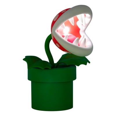 SUPER MARIO - Posable Lamp Mario Mini Piranha Plant 20 cm