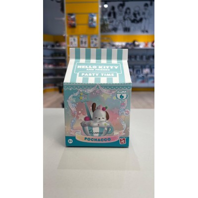 SANRIO - Pochacco Memo Stand Party Time Series Mini Figures Hello Kitty and Friends 5 cm