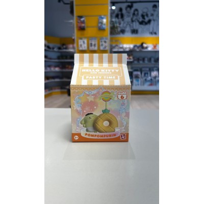 SANRIO - Pompompurin Memo Stand Party Time Series Mini Figures Hello Kitty and Friends 5 cm