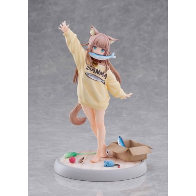 MY CAT IS A KAWAII GIRL - Kinako Play With Ver. AmiAmi Limited Edition 1/6 Golden Head PVC Figure 21 cm