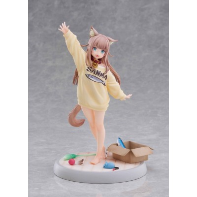 MY CAT IS A KAWAII GIRL - Kinako Play With Ver. AmiAmi Limited Edition 1/6 Golden Head PVC Figure 21 cm