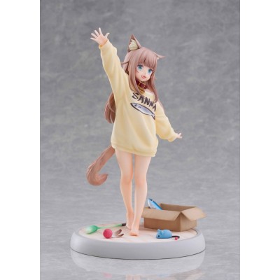 MY CAT IS A KAWAII GIRL - Kinako Play With Ver. AmiAmi Limited Edition 1/6 Golden Head PVC Figure 21 cm