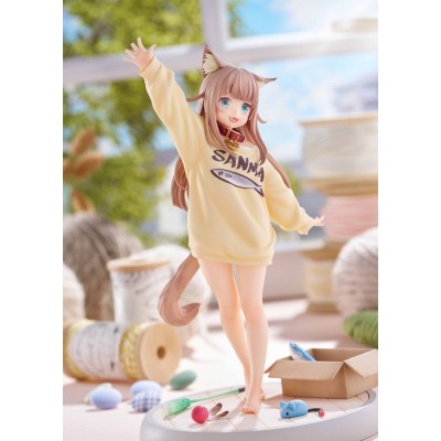 MY CAT IS A KAWAII GIRL - Kinako Play With Ver. AmiAmi Limited Edition 1/6 Golden Head PVC Figure 21 cm